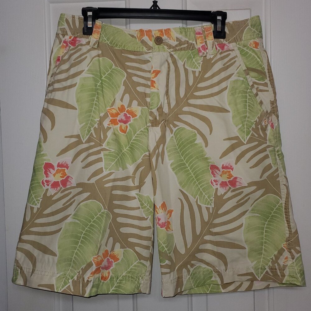 IZOD TROPICAL DESIGN MENS SHORTS